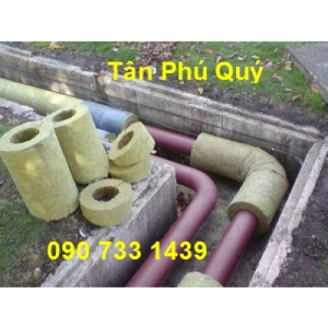 Bông khoáng Rockwool dạng ống 3